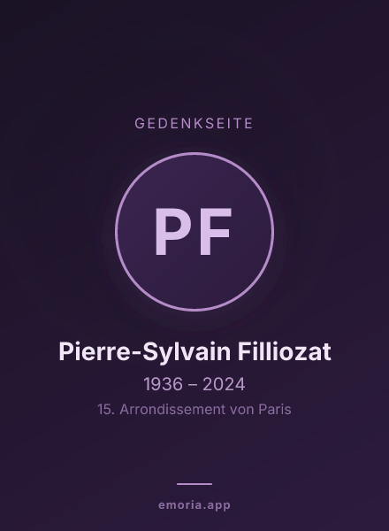 Gedenkportrait von Pierre-Sylvain Filliozat