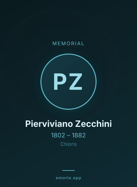 Memorial portrait of Pierviviano Zecchini