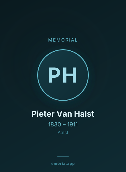 Memorial portrait of Pieter Van Halst