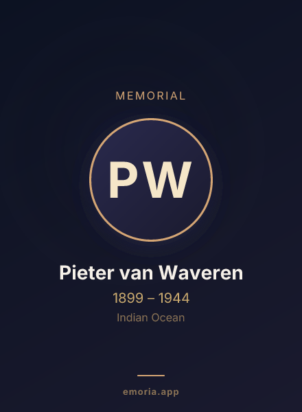 Memorial portrait of Pieter van Waveren