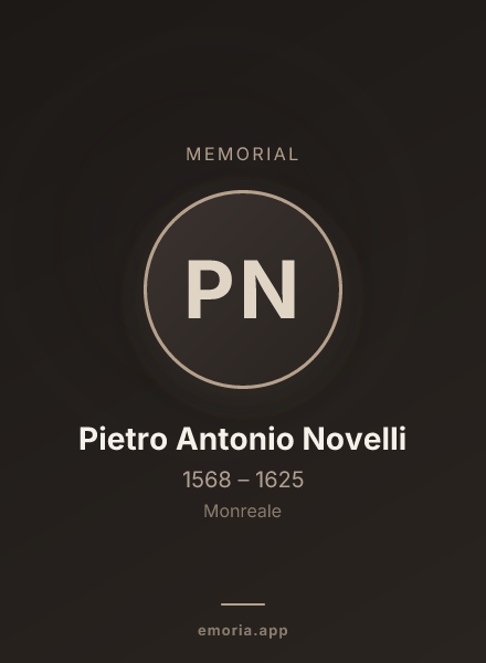 Memorial portrait of Pietro Antonio Novelli