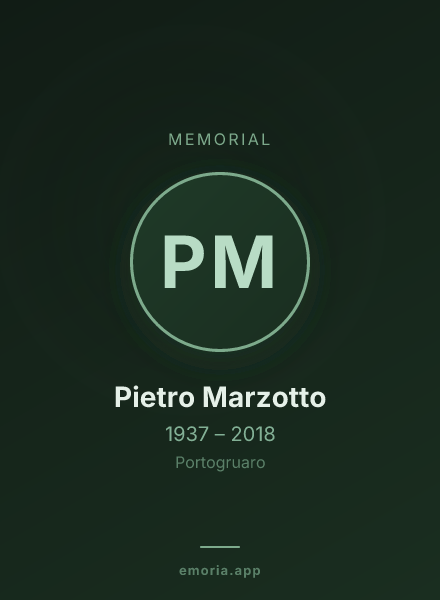 Memorial portrait of Pietro Marzotto