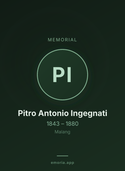 Memorial portrait of Pitro Antonio Ingegnati