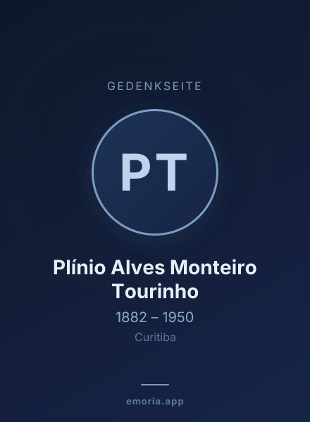 Gedenkportrait von Plínio Alves Monteiro Tourinho