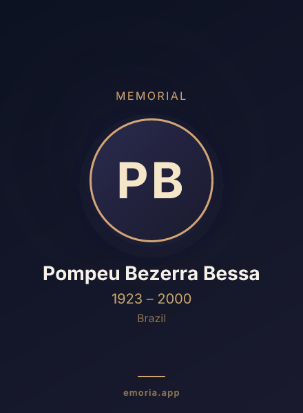 Memorial portrait of Pompeu Bezerra Bessa