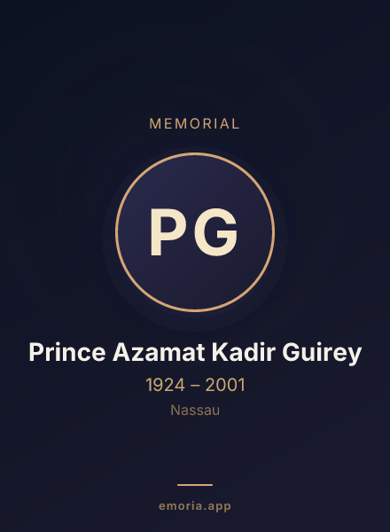 Memorial portrait of Prince Azamat Kadir Guirey