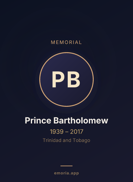 Memorial portrait of Prince Bartholomew