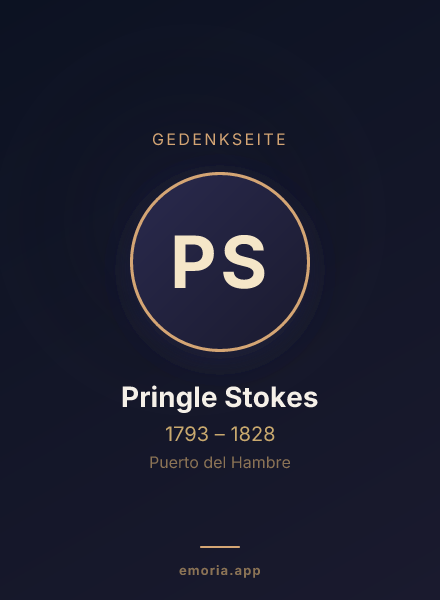 Gedenkportrait von Pringle Stokes