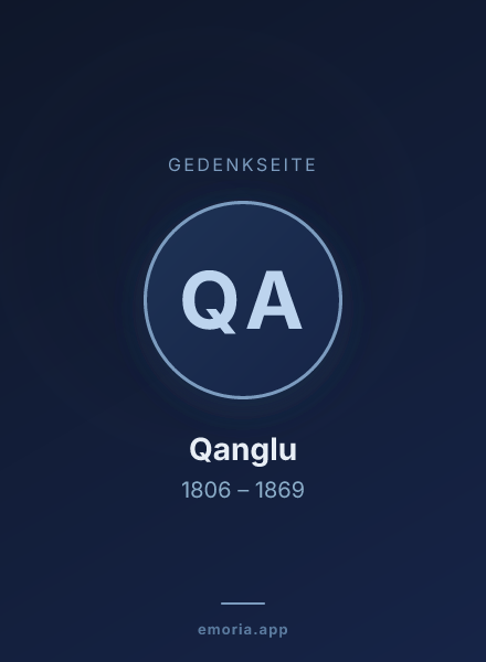 Gedenkportrait von Qanglu