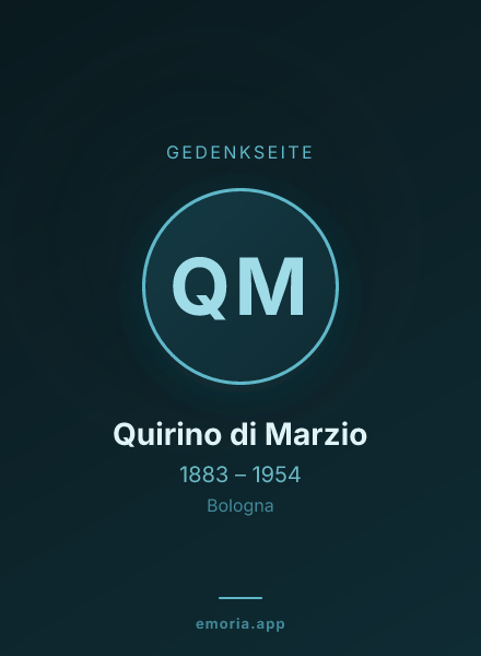 Gedenkportrait von Quirino di Marzio
