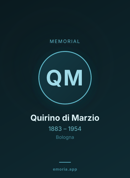 Memorial portrait of Quirino di Marzio