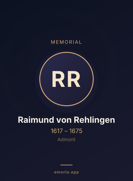 Memorial portrait of Raimund von Rehlingen