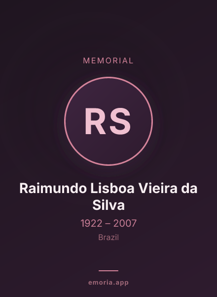 Memorial portrait of Raimundo Lisboa Vieira da Silva