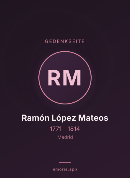 Gedenkportrait von Ramón López Mateos