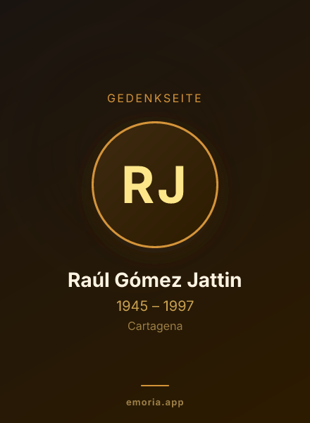 Gedenkportrait von Raúl Gómez Jattin