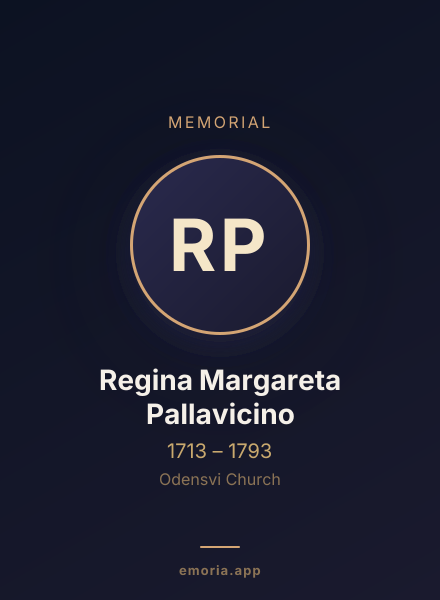 Memorial portrait of Regina Margareta Pallavicino