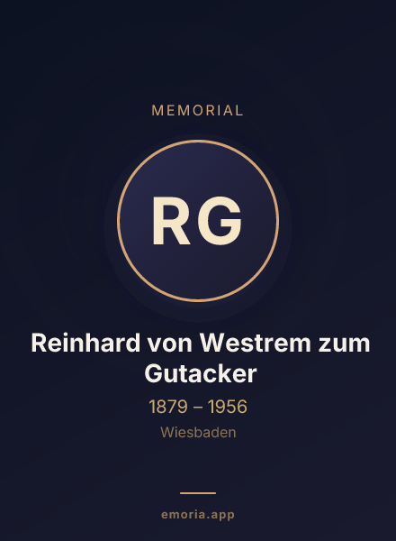 Memorial portrait of Reinhard von Westrem zum Gutacker