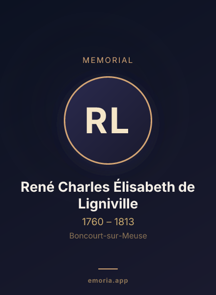 Memorial portrait of René Charles Élisabeth de Ligniville