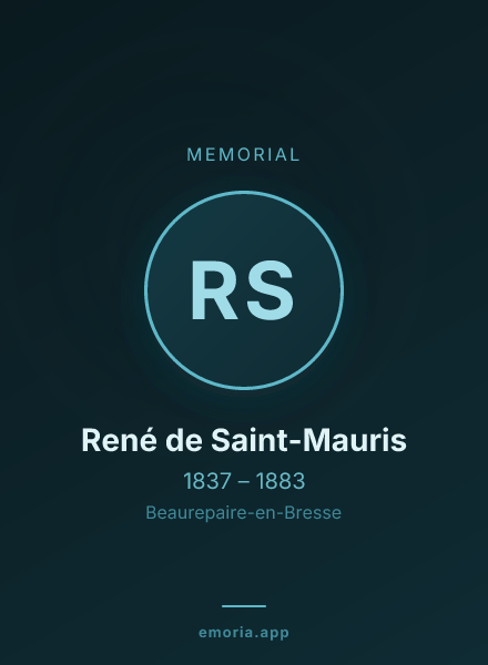 Memorial portrait of René de Saint-Mauris