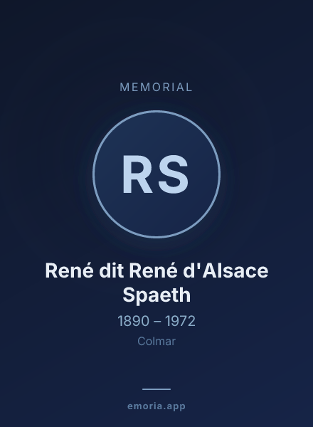 Memorial portrait of René dit René d'Alsace Spaeth