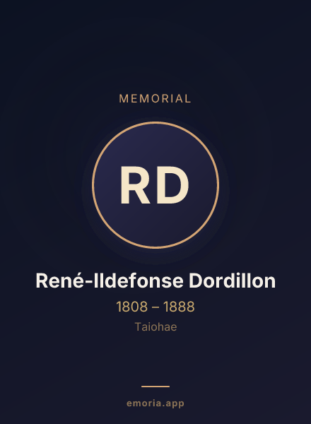 Memorial portrait of René-Ildefonse Dordillon