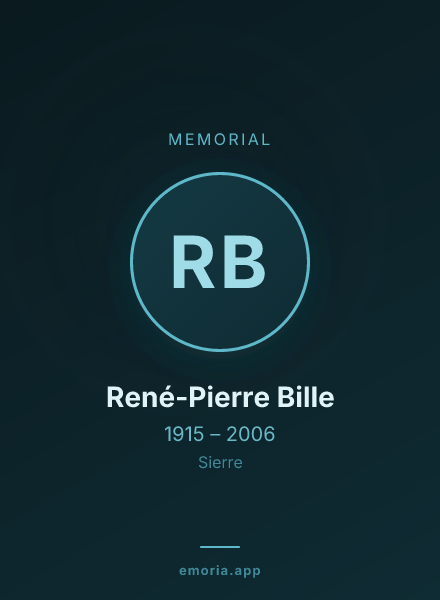 Memorial portrait of René-Pierre Bille