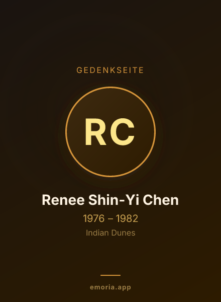 Gedenkportrait von Renee Shin-Yi Chen