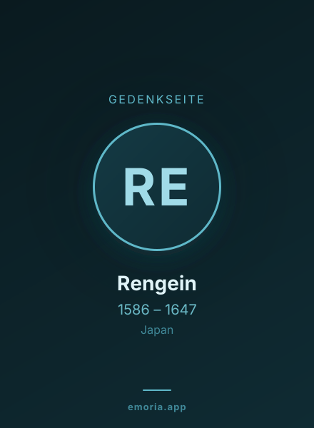 Gedenkportrait von Rengein
