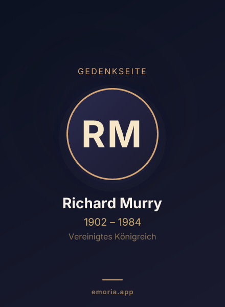 Gedenkportrait von Richard Murry