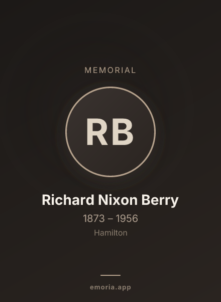 Memorial portrait of Richard Nixon Berry
