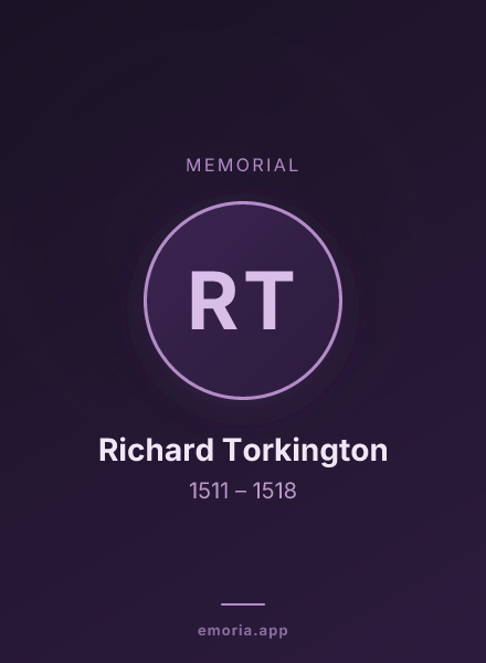 Memorial portrait of Richard Torkington