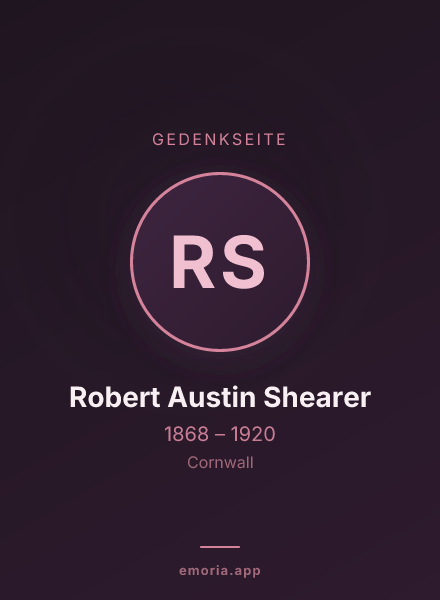 Gedenkportrait von Robert Austin Shearer