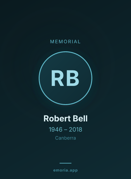 Memorial portrait of Robert Bell