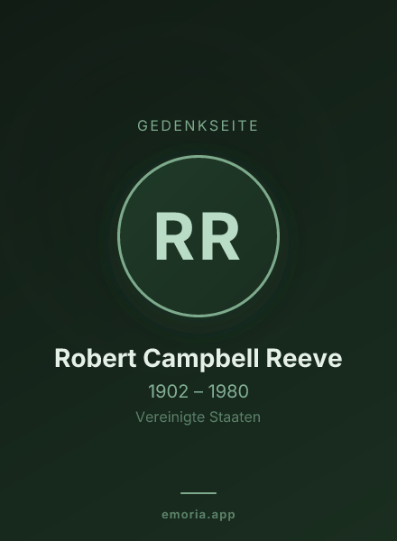 Gedenkportrait von Robert Campbell Reeve