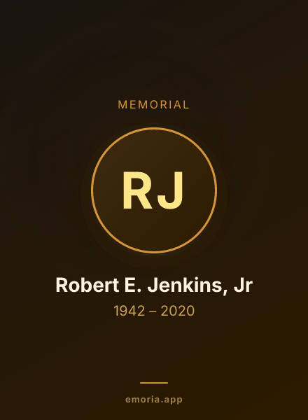 Memorial portrait of Robert E. Jenkins, Jr