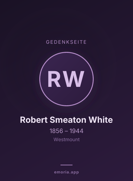 Gedenkportrait von Robert Smeaton White
