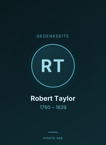 Gedenkportrait von Robert Taylor