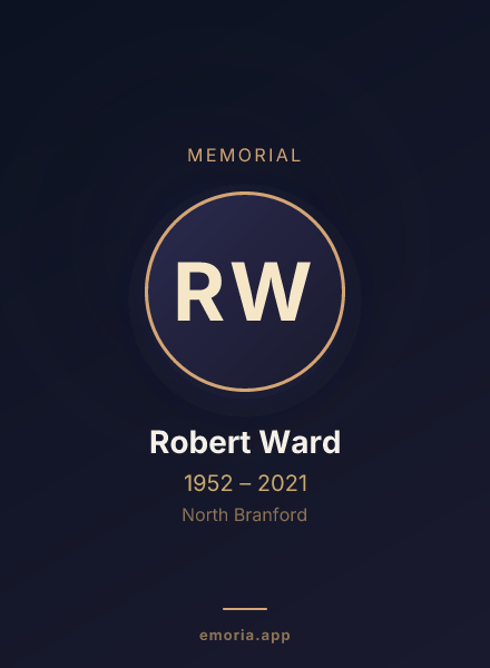 Memorial portrait of Robert Ward