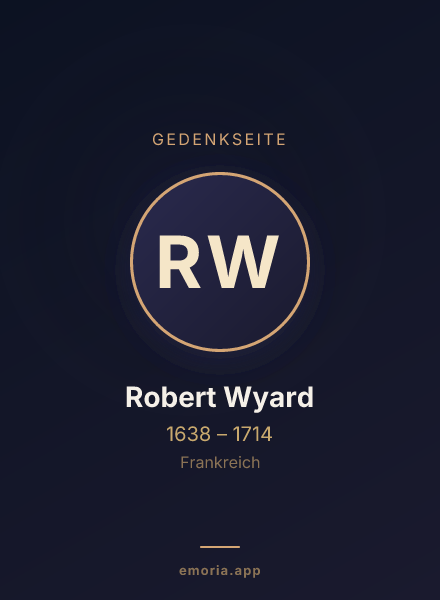 Gedenkportrait von Robert Wyard
