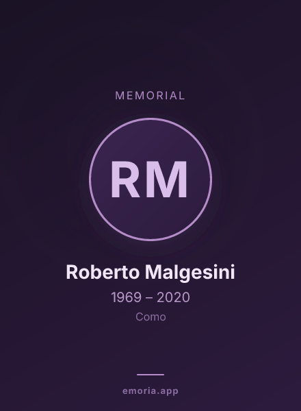 Memorial portrait of Roberto Malgesini