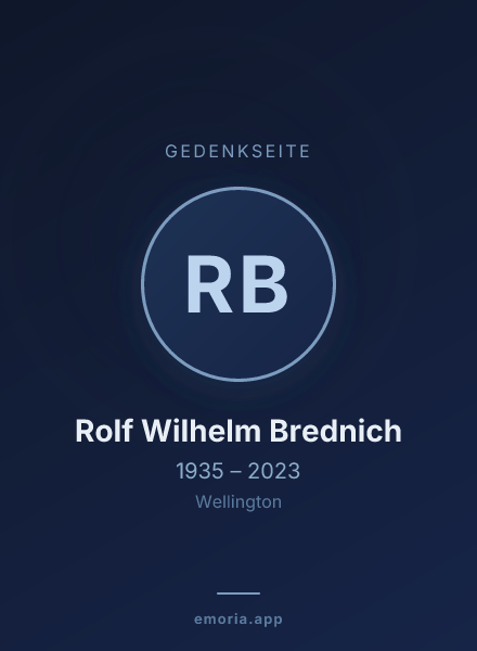 Gedenkportrait von Rolf Wilhelm Brednich