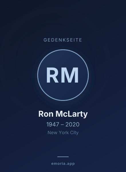 Gedenkportrait von Ron McLarty