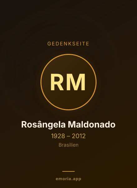 Gedenkportrait von Rosângela Maldonado