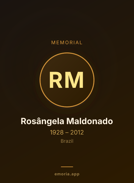 Memorial portrait of Rosângela Maldonado