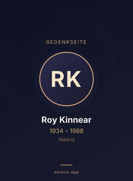 Gedenkportrait von Roy Kinnear