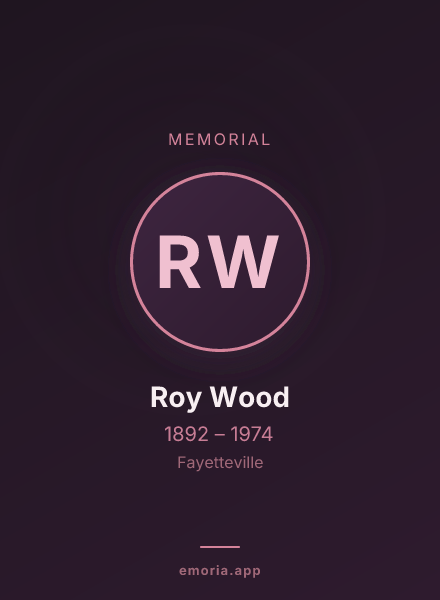Memorial portrait of Roy Wood