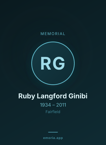 Memorial portrait of Ruby Langford Ginibi