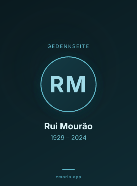 Gedenkportrait von Rui Mourão