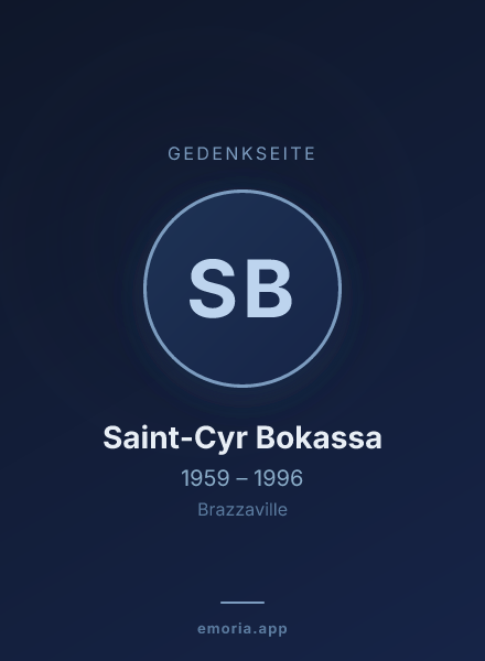 Gedenkportrait von Saint-Cyr Bokassa