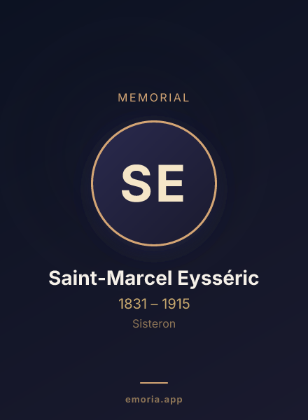Memorial portrait of Saint-Marcel Eysséric